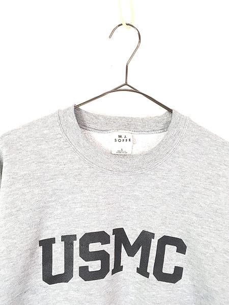 M.J. SOFFE USMC アメリカ海兵隊 プリントスウェットシャツ トレーナー USA製 メンズXL /eaa360267