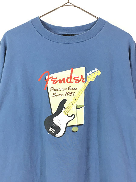 USA製 Fender Tシャツ 90s ヴィンテージ ギター 当時物 激レア