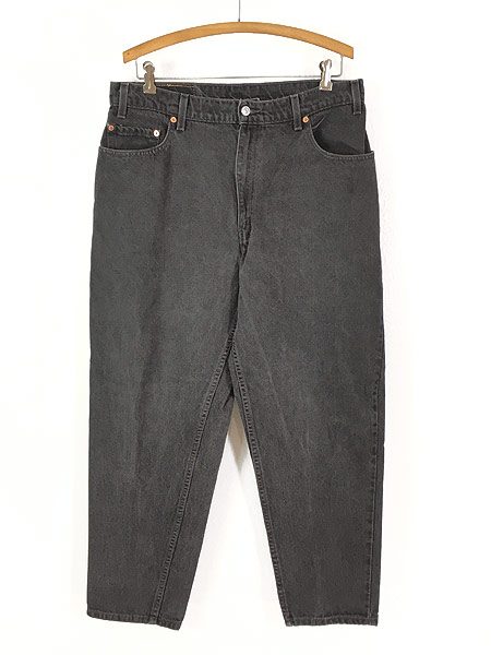 vintage バギーパンツ Levis リーバイス 560 黒 希少 一 番 安い 販売