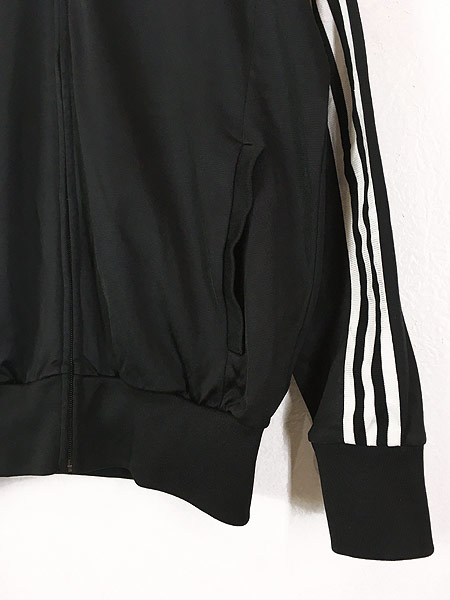 00s 古着 adidas アディダス トラックジャケット ジャージ 白 黒-