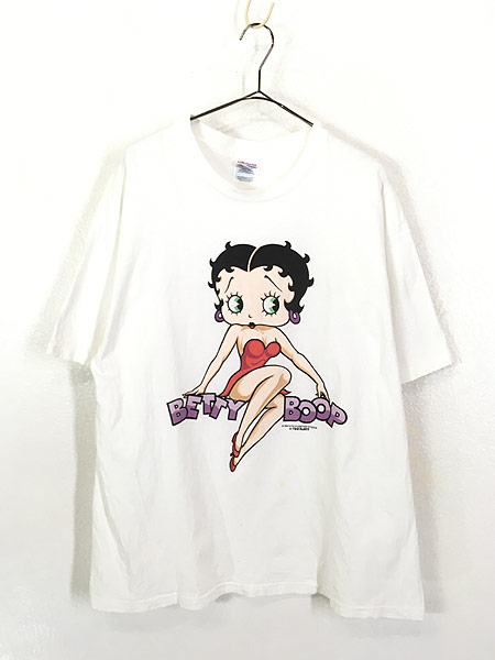 BettyBoop ベティブープ フロントバック総柄Ｔシャツ - Tシャツ(半袖