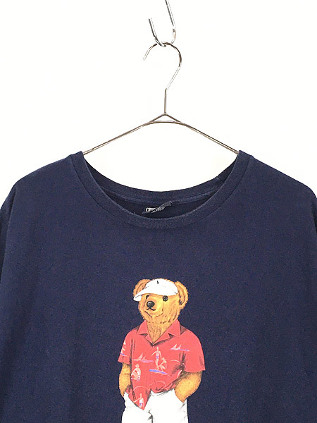 古着 90s POLO Ralph Lauren 「POLO BEAR」 アロハ ポロベア Tシャツ 