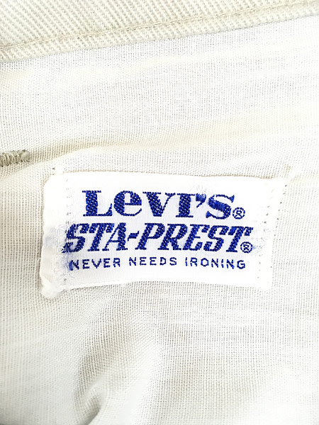 古着 70s Levi's 517 STA-PREST スタプレ コットンツイル パンツ 
