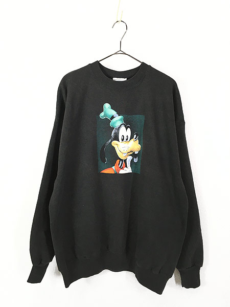 激安格安割引情報満載 90s Disney goofy グーフィー スウェットTシャツ