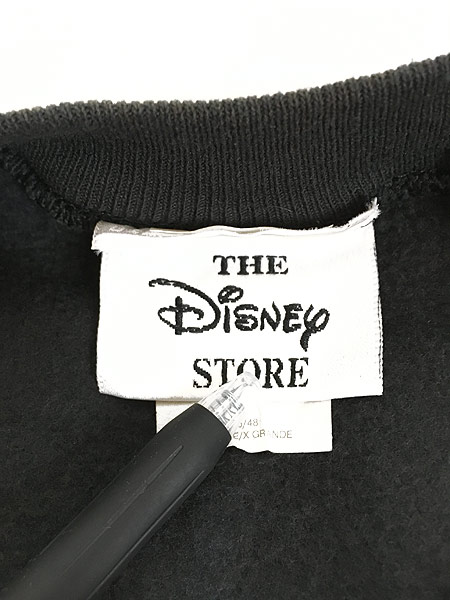 古着 90s USA製 Disney Goofy グーフィー スウェット トレーナー 黒 XL ...