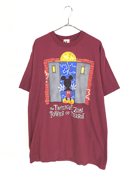 Disney 5XL TOWER OF TERROR タワーオブテラー Tシャツ | www