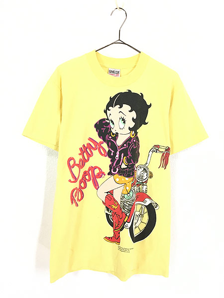 90s USA製 Vintage Betty Boop ベティ ロンT Tシャツ - Tシャツ