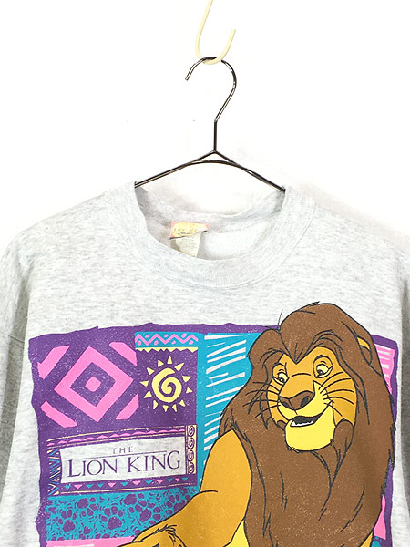 レディース 古着 90s Usa製 Disney The Lion King ライオンキング キャラクター スウェット M位 古着 古着 通販 ヴィンテージ 古着屋 Dracaena ドラセナ