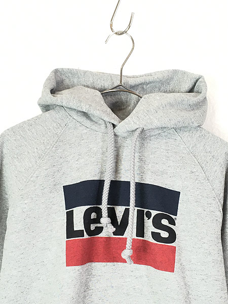 レディース 古着 Levis ロゴ シンプル 霜降り スウェット トレーナーグレー S 古着 古着 通販 ヴィンテージ古着屋のドラセナ