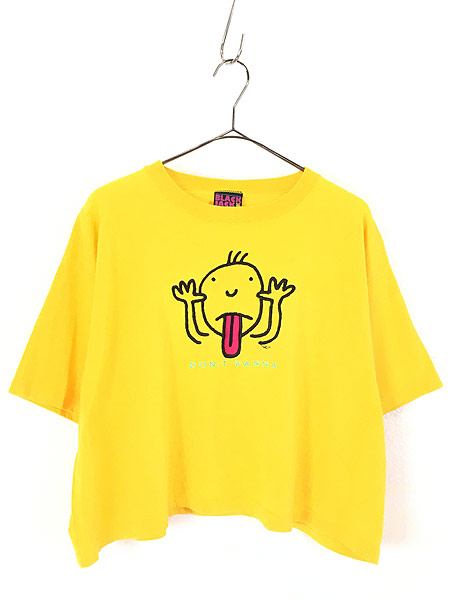 古着 ビンテージ 90s USA 薄手 Tシャツ simple デザイン 美品