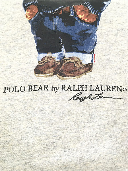 レディース 古着 Polo Ralph Lauren Polo Bear ポロベア 100 コットン Tシャツ M 古着 古着 通販 ヴィンテージ古着屋のドラセナ