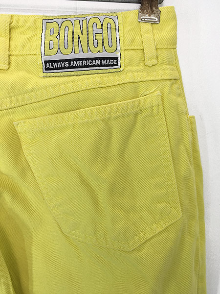 [4] レディース 古着 90s USA製 BONGO カジュアル カラー ジーンズ デニム パンツ W29.5 L29 古着