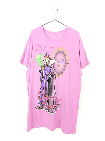 レディース 古着 00s Disney 白雪姫 魔女 ヴィランズ ロング丈 Tシャツ ワンピース Xl位 古着 古着 通販 ヴィンテージ 古着屋 Dracaena ドラセナ