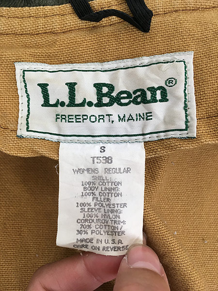 送料関税無料】 80's LLBean デニム ハンティング ジャケット