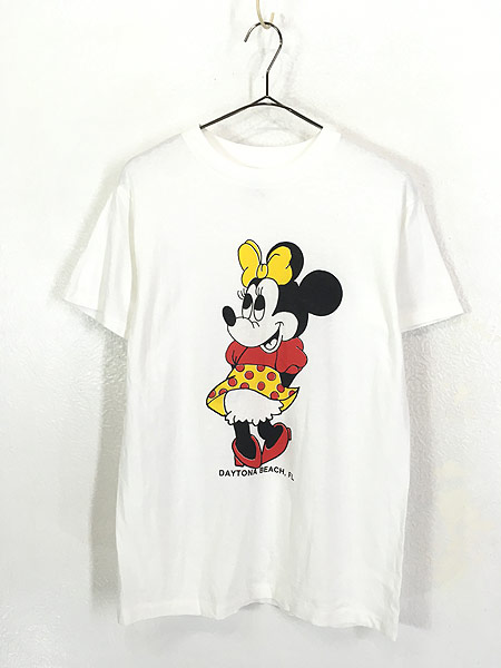 レディース 古着 90s Usa製 Disney Minnie ミニー キャラクター Tシャツ M 古着 古着 通販 ヴィンテージ古着屋のドラセナ