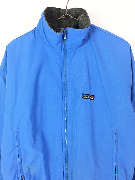 レディース 古着 80s USA製 Patagonia 裏地フリース シェルド シンチラ