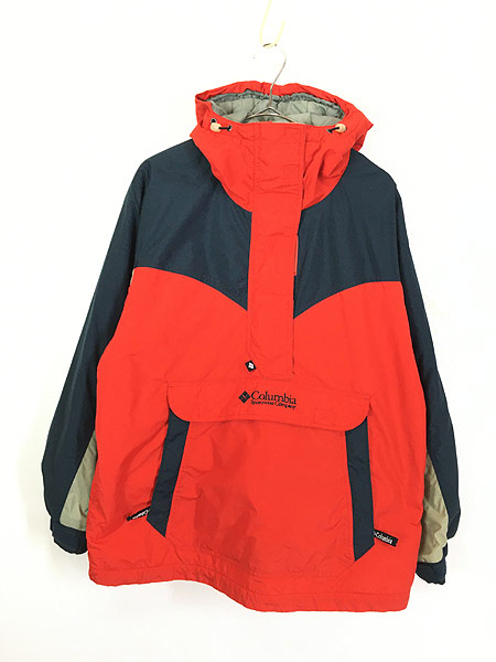 レディース 古着 90s Columbia Sport クレイジー パデット アノラック