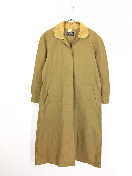 レディース 古着 70-80s BRITISH KHAKI 比翼 ダック ハンティング