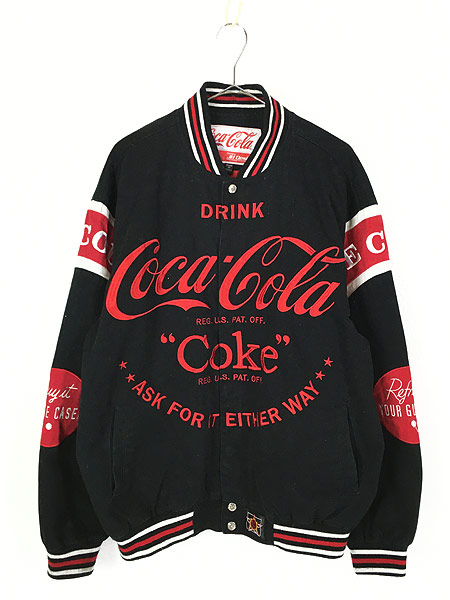 ついに入荷 80s Coca'Cola シンサレート USA製 ブラック ブルゾン ...