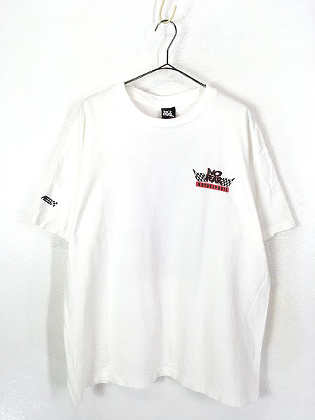 古着 90s USA製 NO FEAR MOTORSPORTS BIG フォト グラフィック Tシャツ XL 古着 古着 通販 ヴィンテージ 古着屋  Dracaena ドラセナ