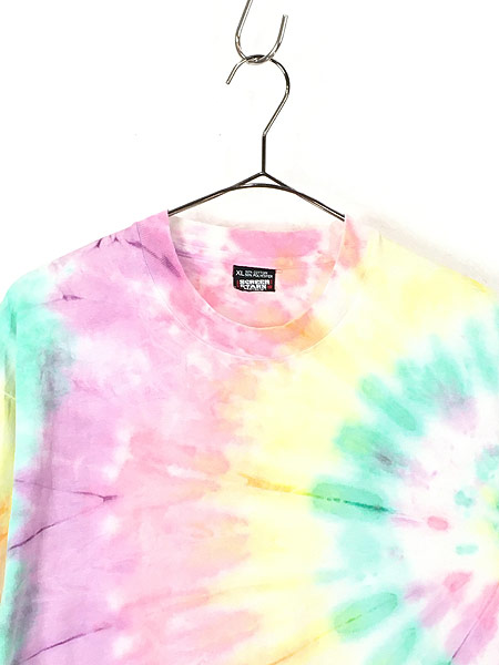 古着 80s Usa製 パステル カラー オールド タイダイ Tシャツ Xl 古着 古着 通販 ヴィンテージ古着屋のドラセナ