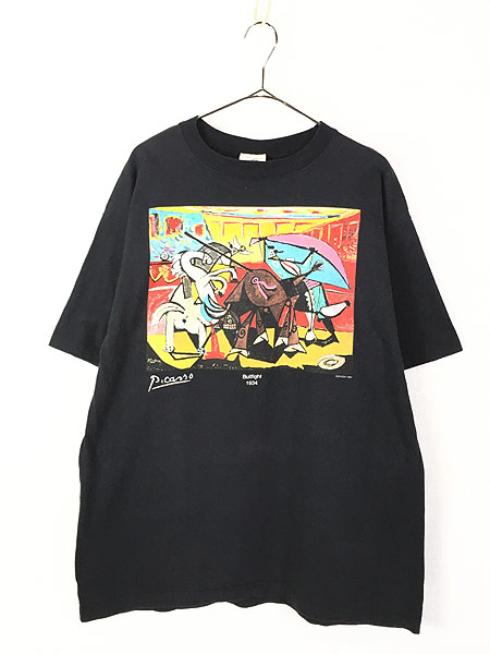 最高の品質の Picasso パブロ ピカソ Tシャツ XL相当 ビンテージ 1993