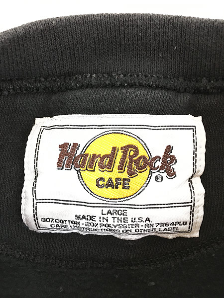 古着 90s USA製 Hard Rock Cafe 「MIAMI」 BIG ロゴ ハードロック 