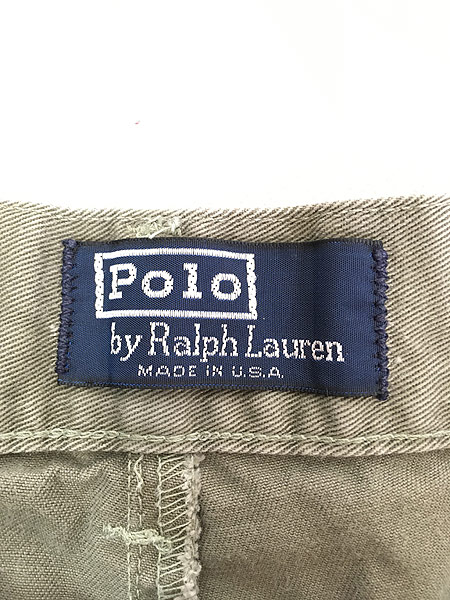 古着 90s USA製 POLO Ralph Lauren ラルフ クラシック チノ パンツ 