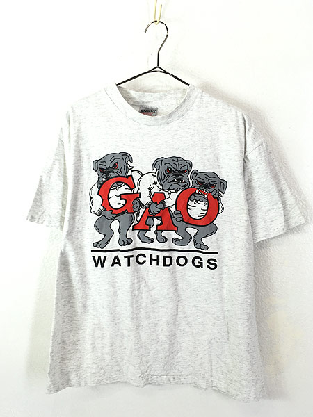 古着 90s Usa製 Watch Dogs 強面 ブルドッグ 犬 ワンちゃん Tシャツ L 古着 古着 通販 ヴィンテージ古着屋のドラセナ