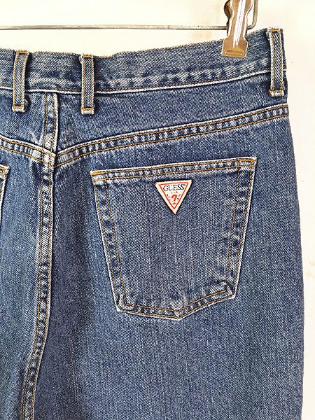 古着 90ｓ USA製 GUESS JEANS デニム パンツ ジーンズ テーパード W32