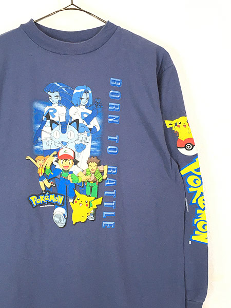 単品販売／受注生産 ポケモン 1999年製 ヴィンテージ ロンT Pokemon 長袖