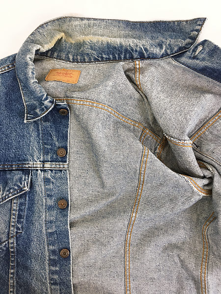 古着 80s USA製 Levi's 70505 色落ち デニム ジャケット Gジャン 48 
