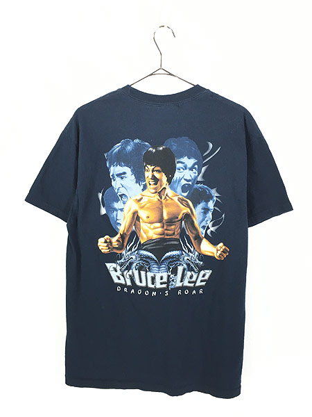 古着 00s Bruce Lee ブルース リー カンフー アクション スター 偉人 ｔシャツ L 古着 古着 通販 ヴィンテージ古着屋のドラセナ
