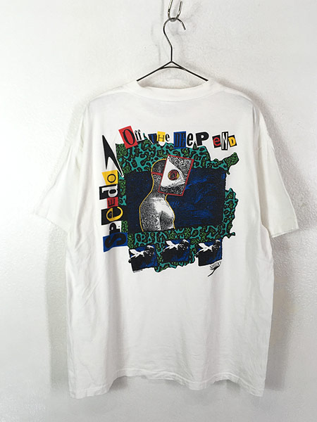 古着 90s USA製 SPEEDO アート グラフィック Tシャツ XL 古着【30off 