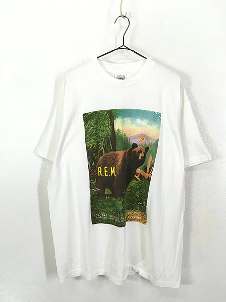 R.E.M. 1995年ツアーTシャツ　ビンテージ　バンドT 90s Tシャツ/カットソー(半袖/袖なし) 逆輸入