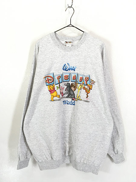 古着 90s Usa製 Disney Pooh クマのプーさん サイン スウェット トレーナー Xxl 古着 古着 通販 ヴィンテージ古着屋のドラセナ