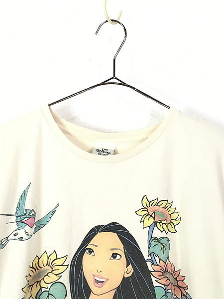 90s Pocahontas Tシャツ XL ポカホンタス-