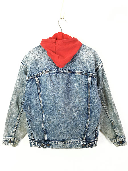 名作 90s Levis 75076 ケミカル デニム ジャケット XL ジャケット