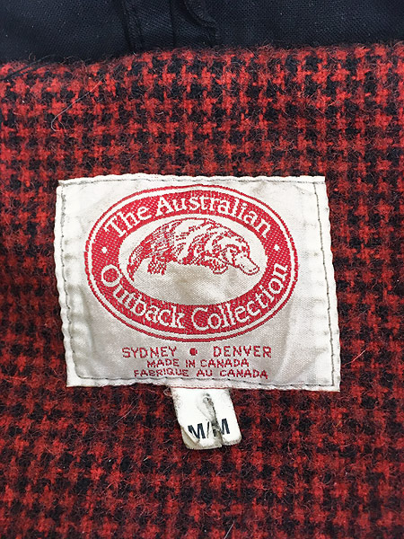 古着 80s Canada製 The Australian Outback Collection 2way オイルド