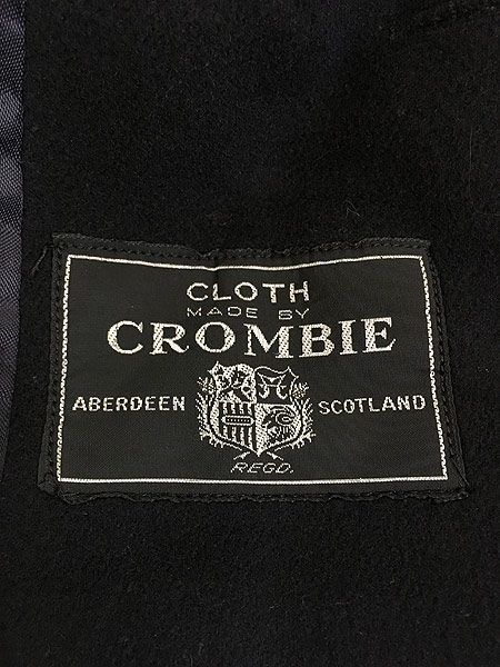 古着 Austin Reed × CROMBIE 上質 ウール チェスター クロンビー