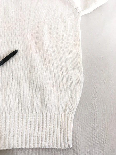 古着 Polo Ralph Lauren ワンポイント 刺しゅう コットン ニット ...