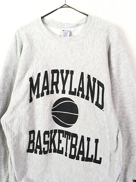 古着 90s Champion Reverse Weave 「MARYLAND BASKETBALL」 リバース