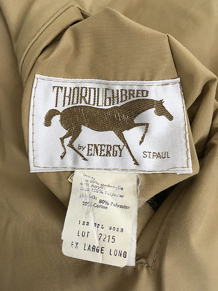 古着 70s Thoroughbred by Energy リバーシブル フェイクファー コート ...