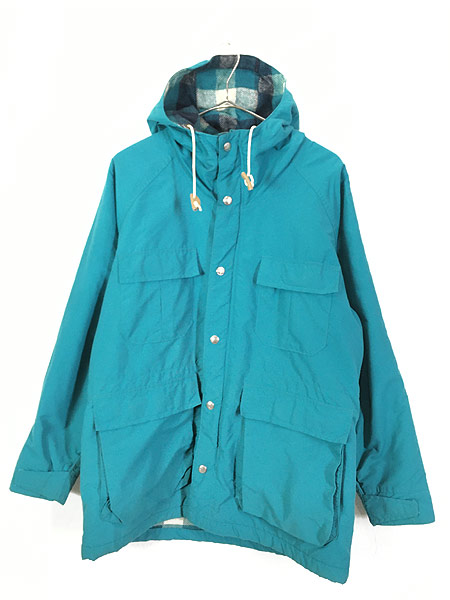 古着 80s USA製 LL Bean 「Baxter State Parka」 裏地 チェック マウンテン パーカー W-M 古着【30off】 -  古着 通販 ヴィンテージ　古着屋 Dracaena ドラセナ