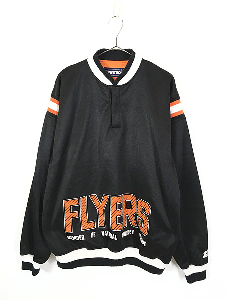 古着 80s NHL Philadelphia Flyers 両面 プルオーバー ホッケー