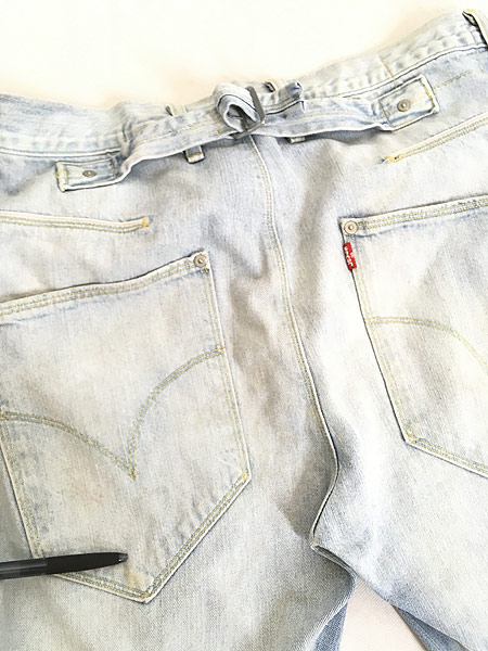 古着 ユーロ Levi's Engineered Jeans シンチバック 立体裁断 デニム