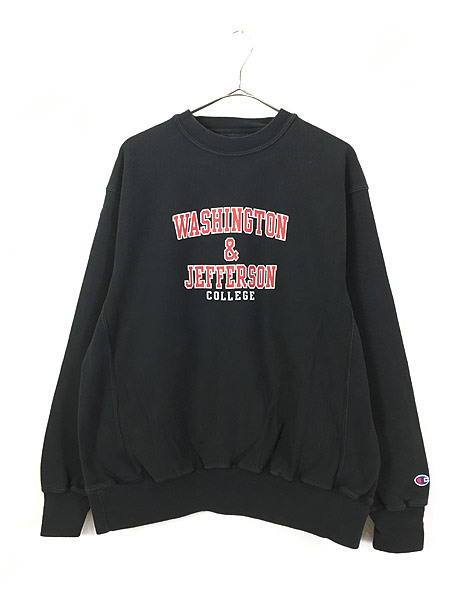 古着 00ｓ Champion Reverse Weave 4段 カレッジ リバース スウェット