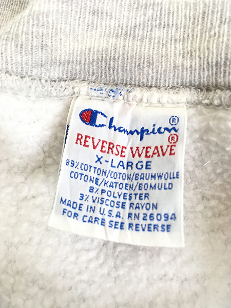 古着 90s USA製 Champion Reverse Weave 「CAROLINA CREW」 リバース