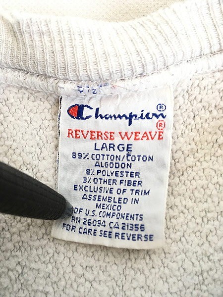 古着 90s Champion Reverse Weave 「DUKE」 リバース スウェット L