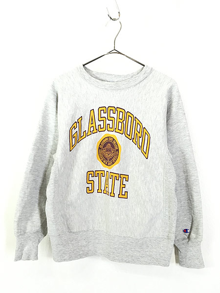 古着 80s USA製 Champion Reverse Weave 「GLASSBORD」 3段 染み込み